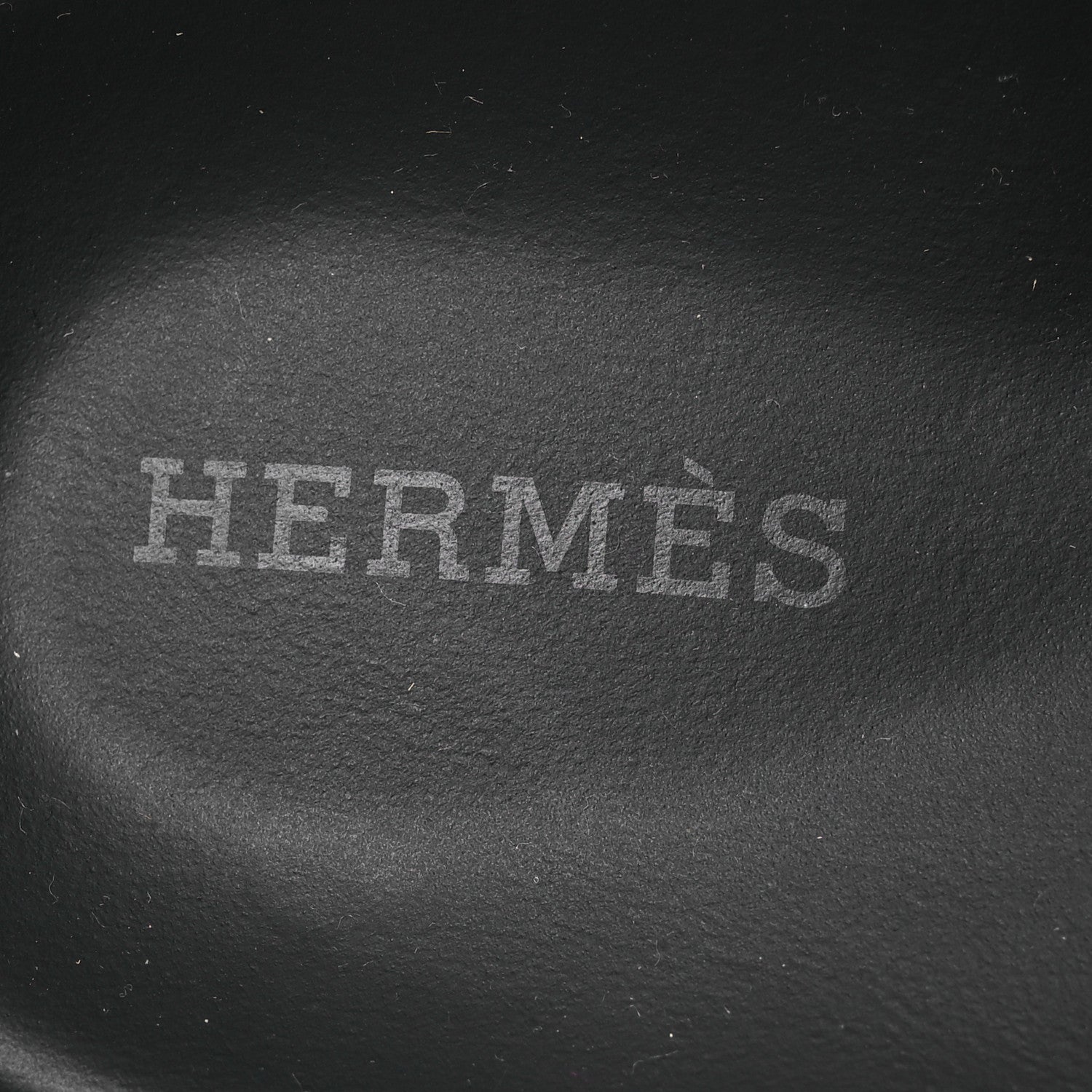 Hermes Suede Goatskin Tufted Leopard Womens Chypre Sandals 38 Brun Fume Black 8 of 10