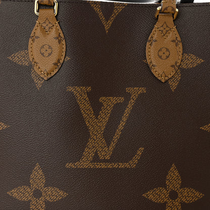Louis Vuitton Reverse Monogram Giant Onthego MM 7 of 9