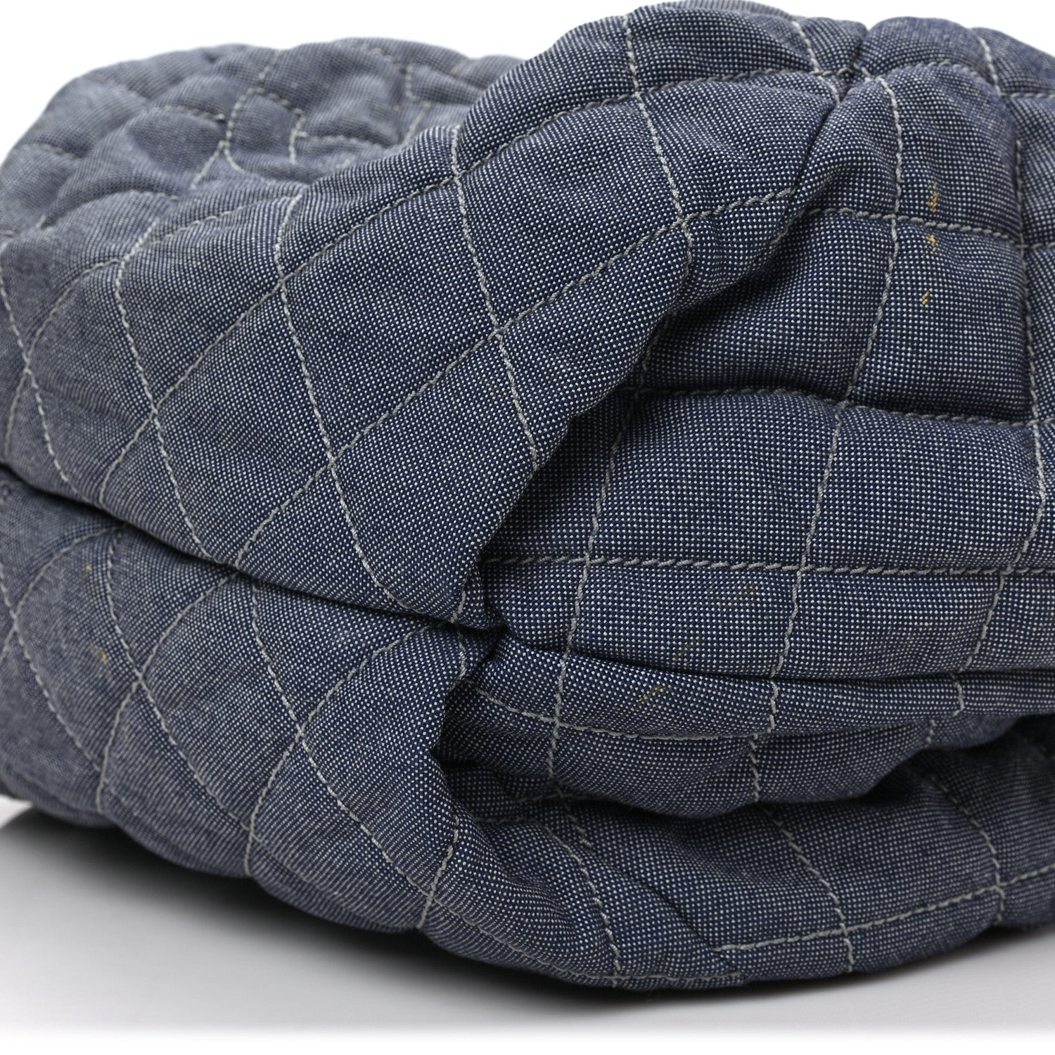 Chanel Denim Quilted Large Stretch Spirit Cabas Blue 7 of 8