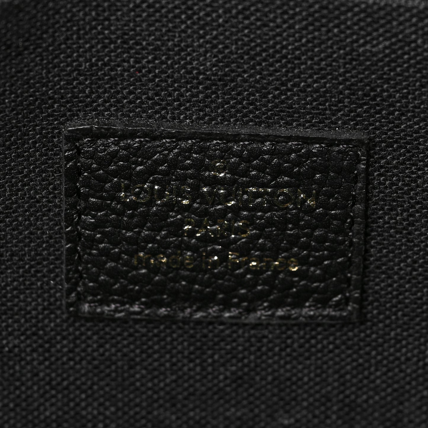 Empreinte Pochette Felicie Chain Wallet Black