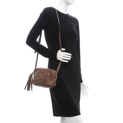 Gucci Cellarius Calfskin Small Soho Disco Bag Acero 2 of 7