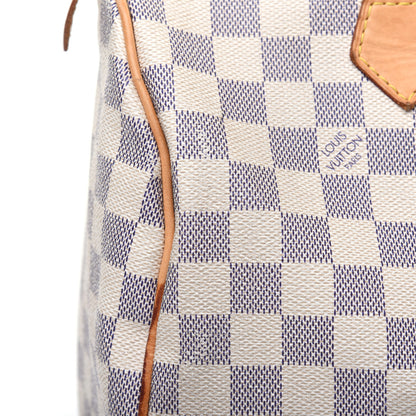 Louis Vuitton Damier Azur Speedy 30 16 of 23