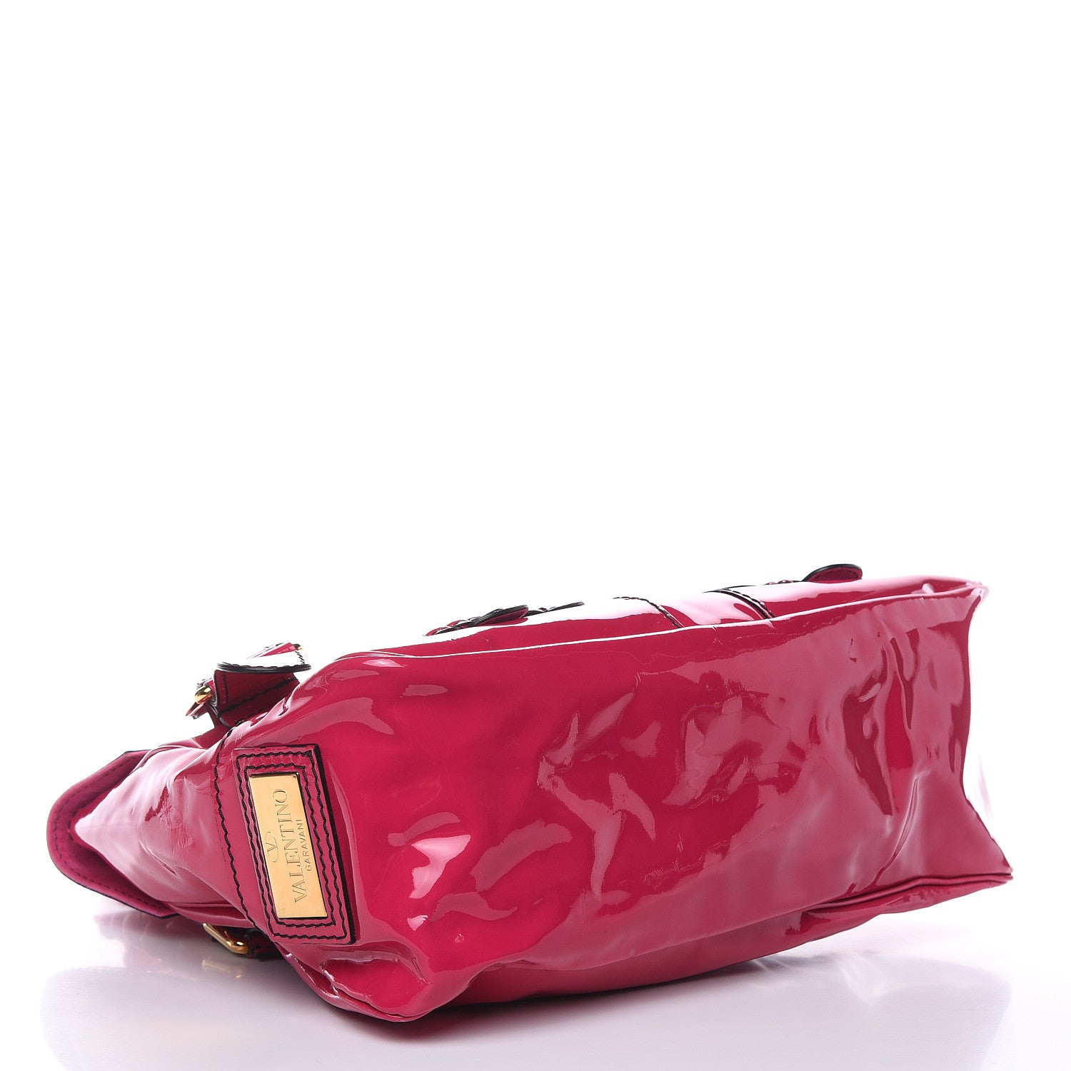 Valentino Garavani Patent Large Histoire Pink 4 of 11