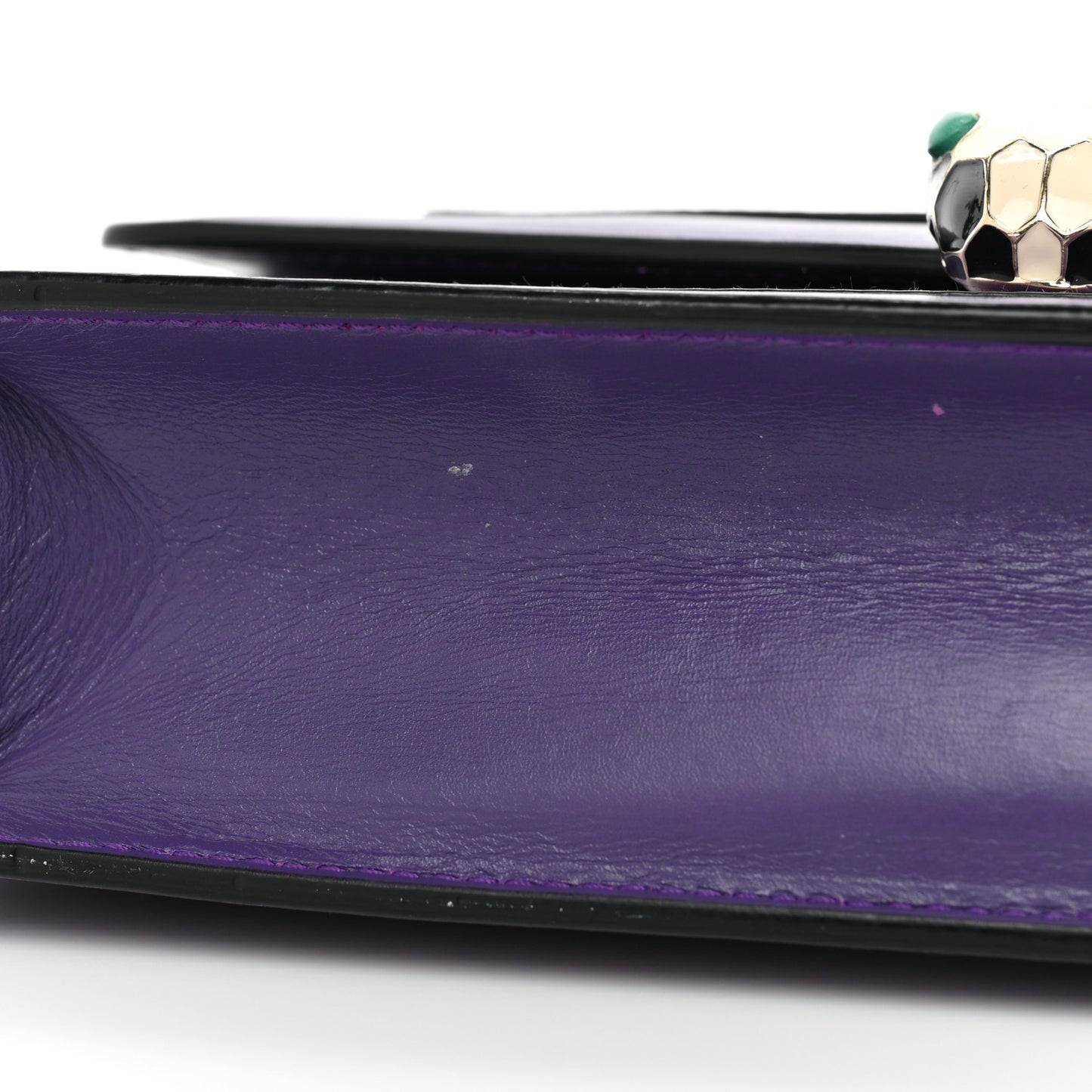 Calfskin Serpenti Forever Crossbody Bag Amethyst