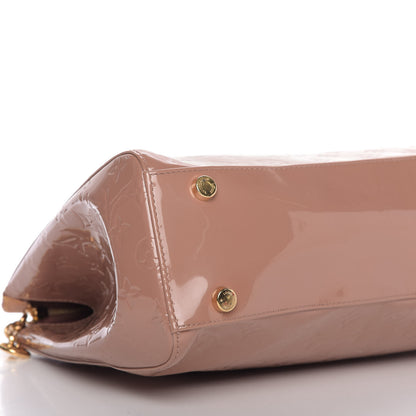Louis Vuitton Vernis Brea GM Rose Velours 6 of 9