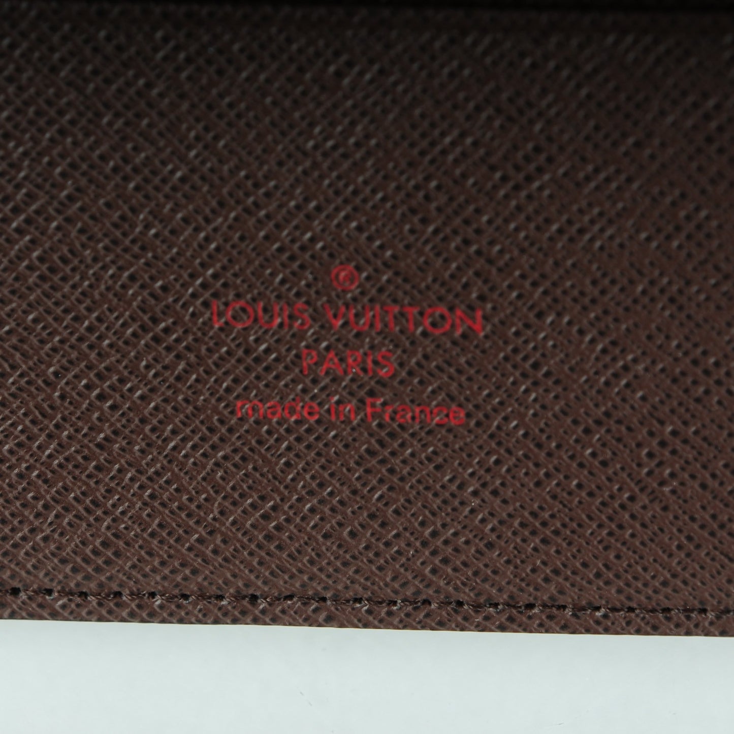 Damier Ebene Large Ring Agenda Cover