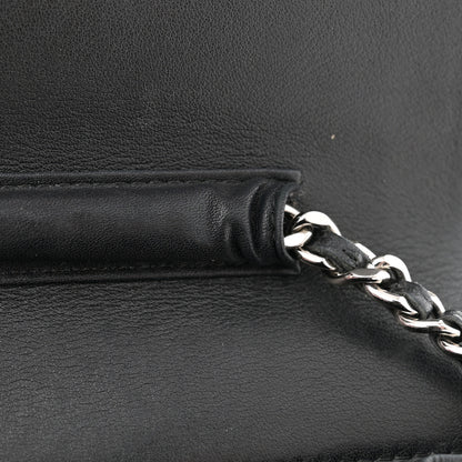 Chanel Caviar Timeless CC Wallet On Chain WOC Black 12 of 15