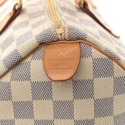 Louis Vuitton Damier Azur Speedy 30 6 of 12