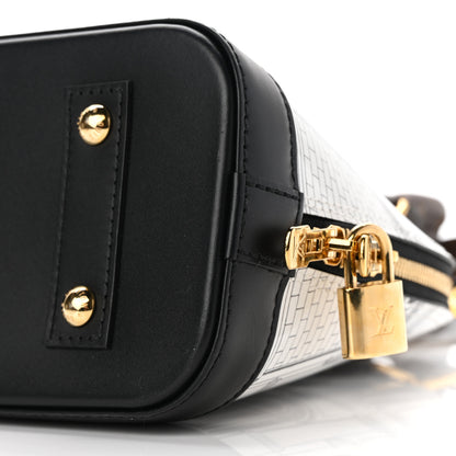 Louis Vuitton X FORNASETTI Calfskin Architettura Alma BB Black White 9 of 9