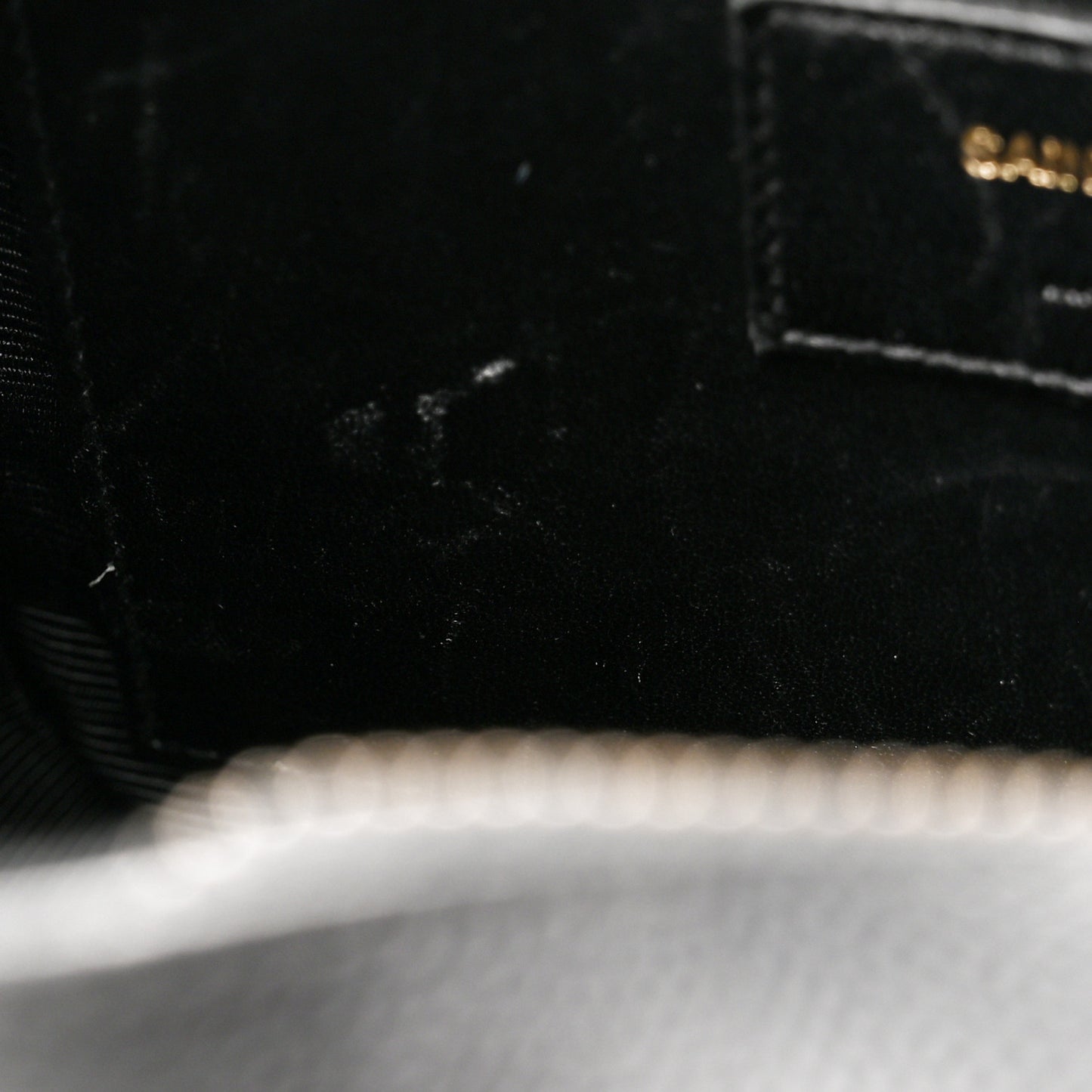 Grain De Poudre Small Classic Monogram Camera Bag Black