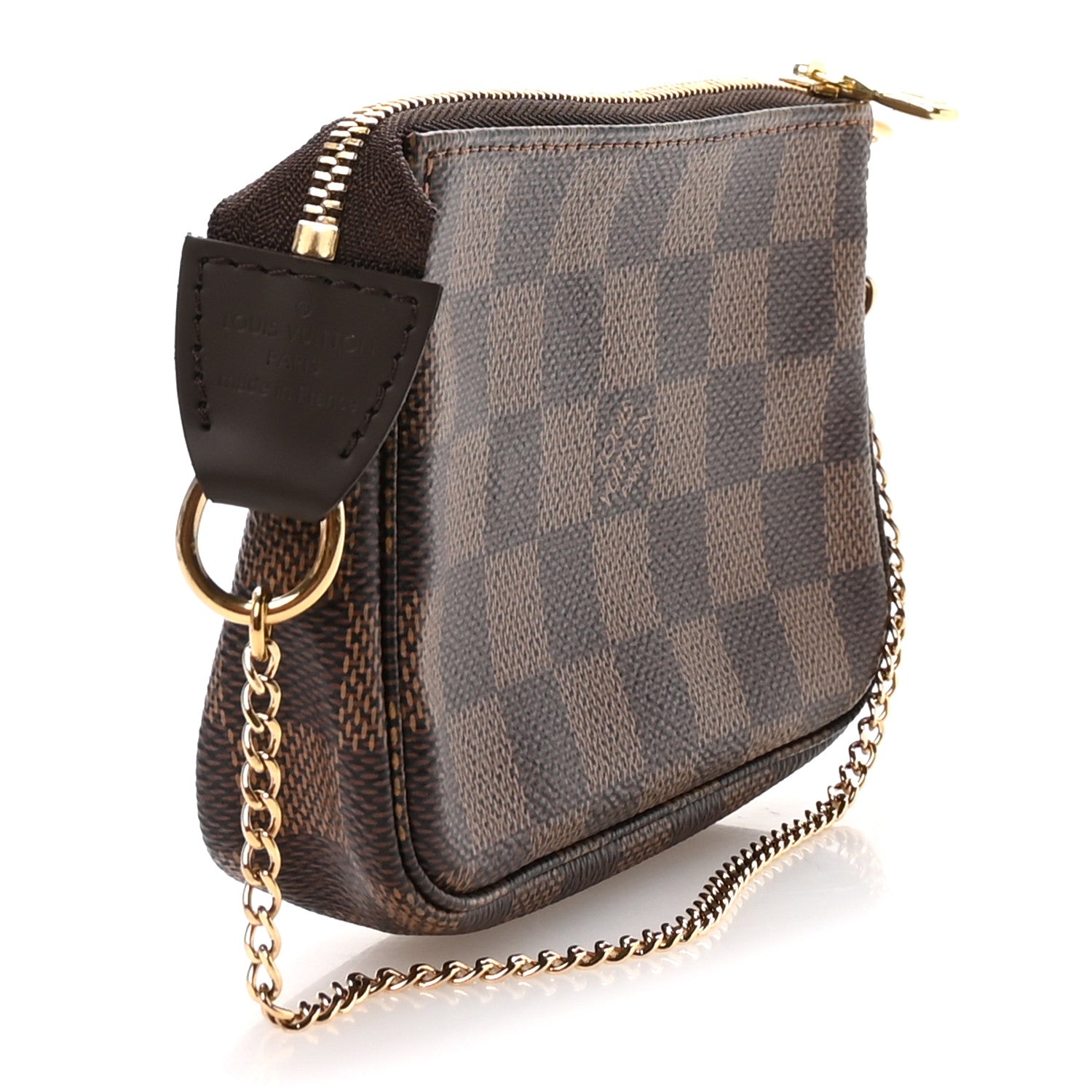 Louis Vuitton Damier Ebene Mini Pochette Accessories 3 of 7