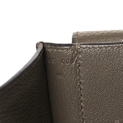 Hermes Taurillon Clemence Steve Messenger 28 Taupe 7 of 9