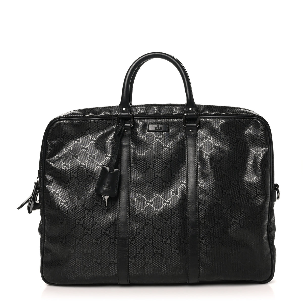 Gucci Imprime Monogram Medium Briefcase Black 1 of 10