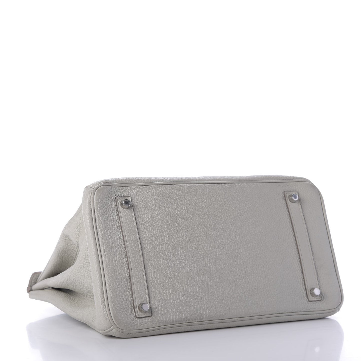 Taurillon Clemence Birkin 35 Gris Perle