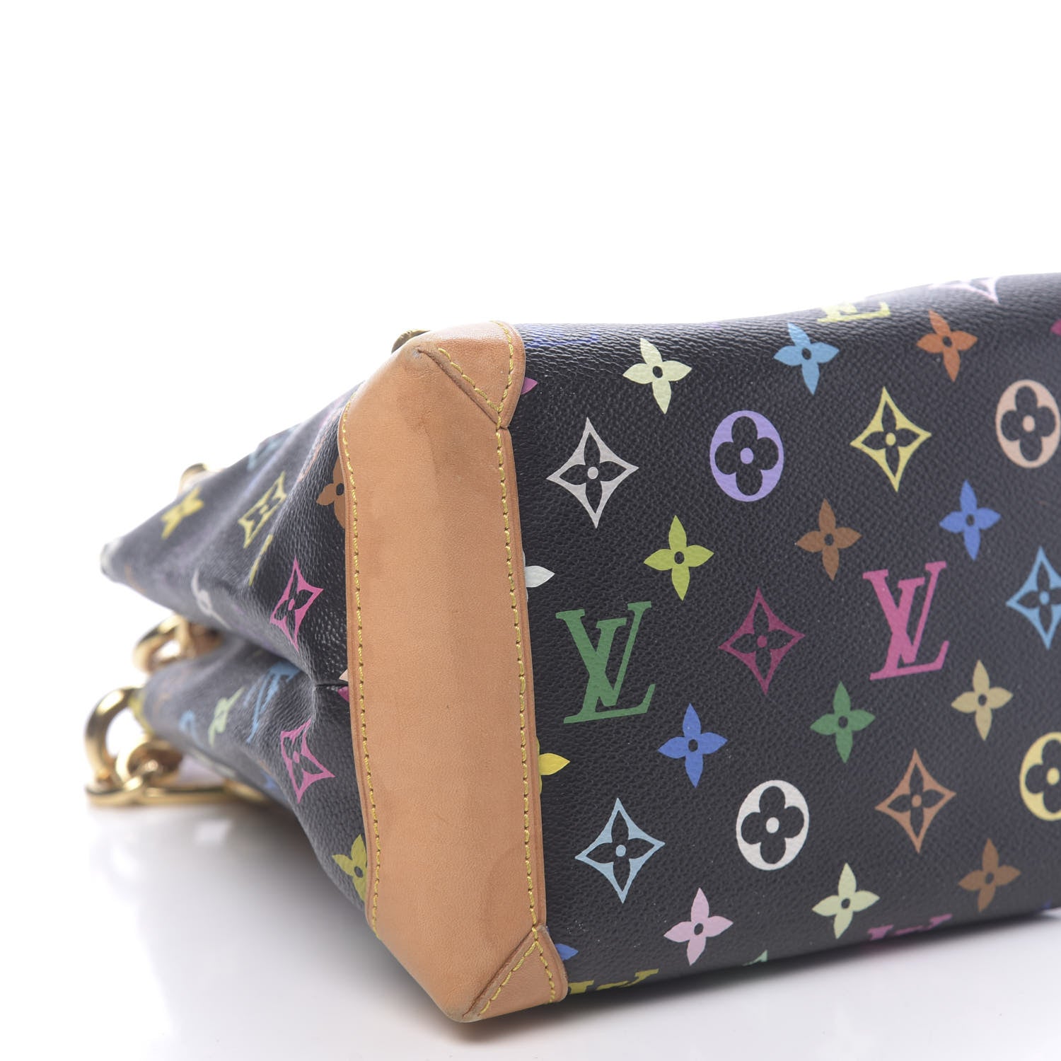 Louis Vuitton Monogram Multicolor Audra Black 9 of 11
