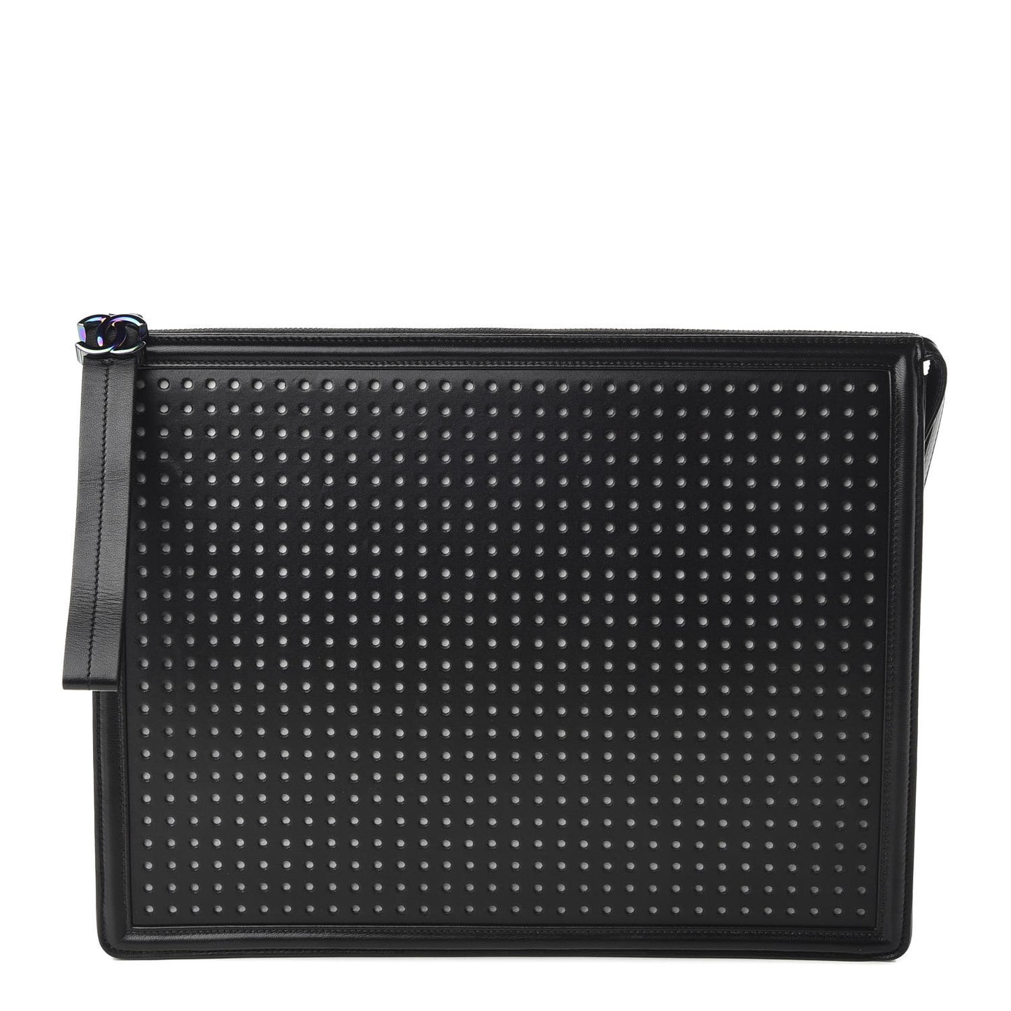 Lambskin LED Boy 2.0 Clutch Black