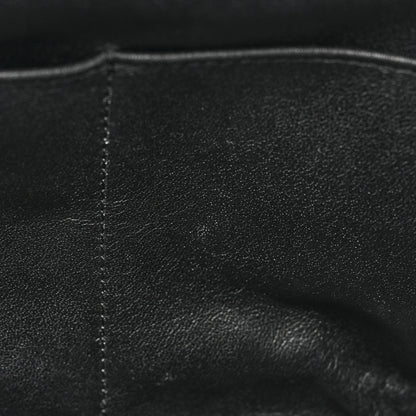 Chanel Caviar Lizard Quilted Coco Handle Bowler Black 10 of 16