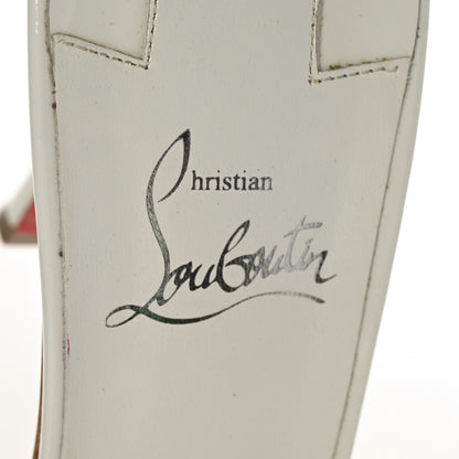 Christian Louboutin Patent Me Dolly 100 Sandals 40 White 6 of 7