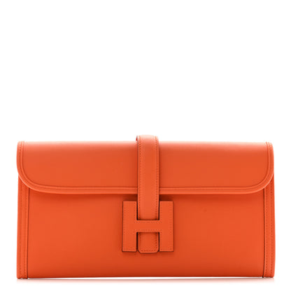 Hermes Swift Jige Elan 29 Clutch Orange 1 of 8