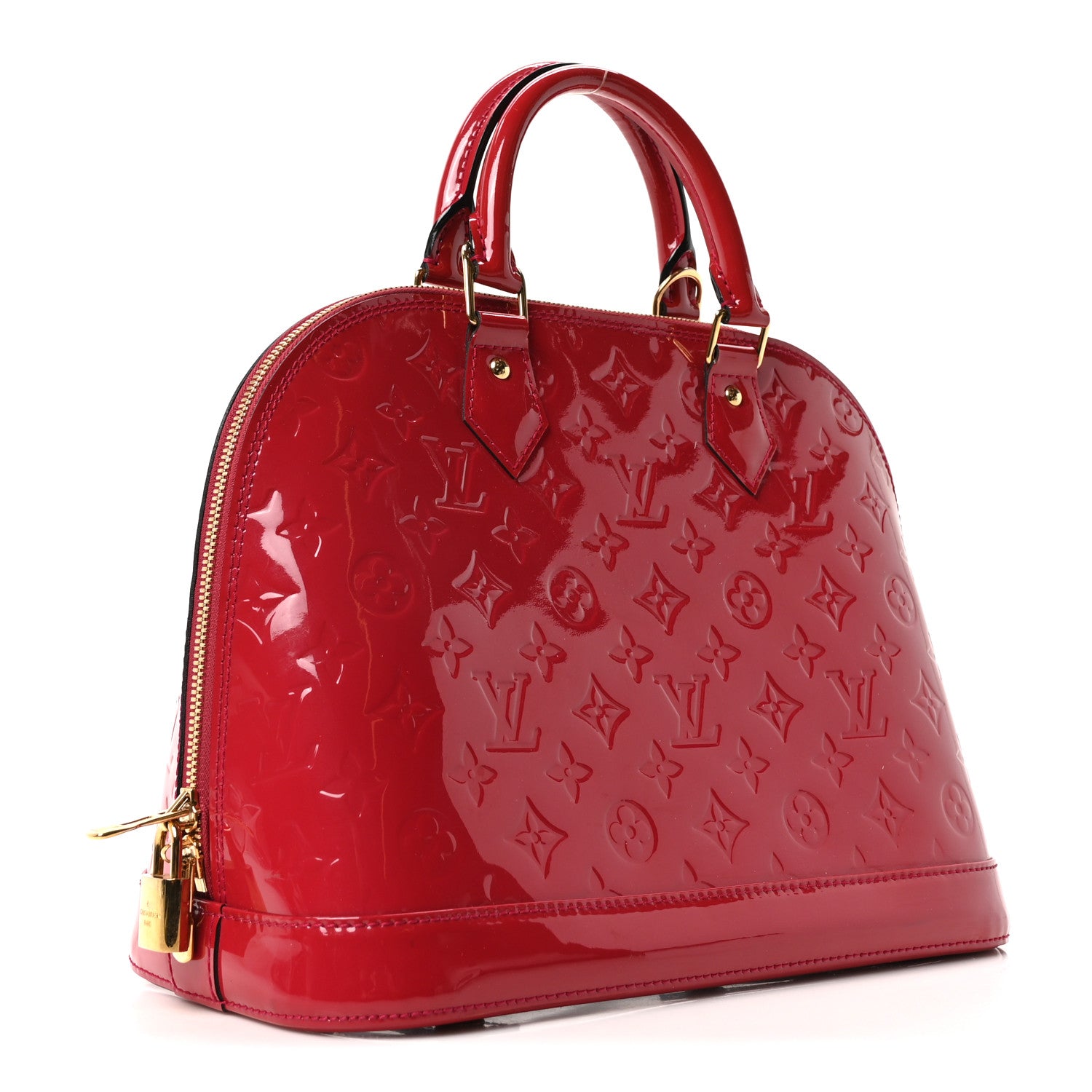 Louis Vuitton Vernis Alma PM Rose Indien 3 of 9