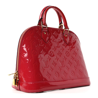 Louis Vuitton Vernis Alma PM Rose Indien 3 of 9