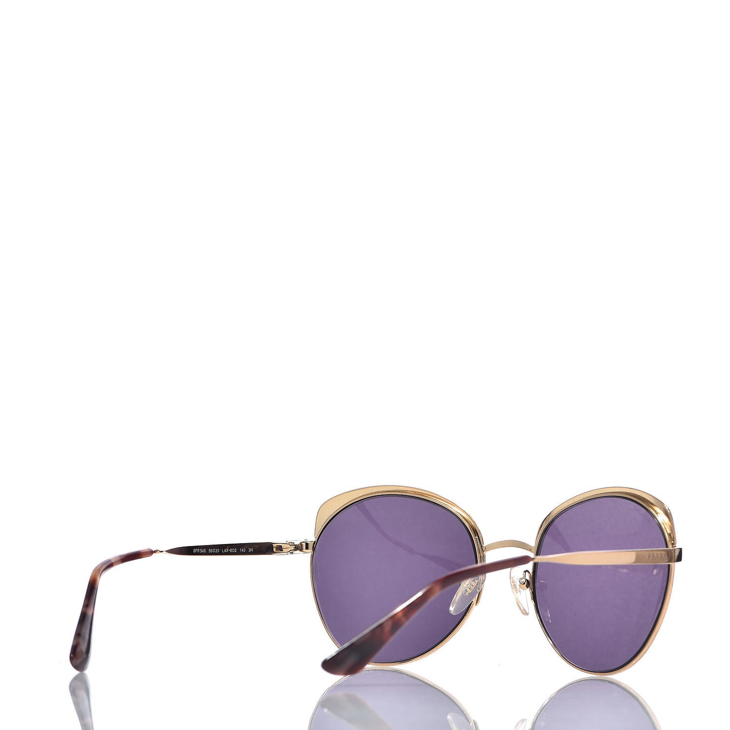 Round Sunglasses SPR 54S Tortoise