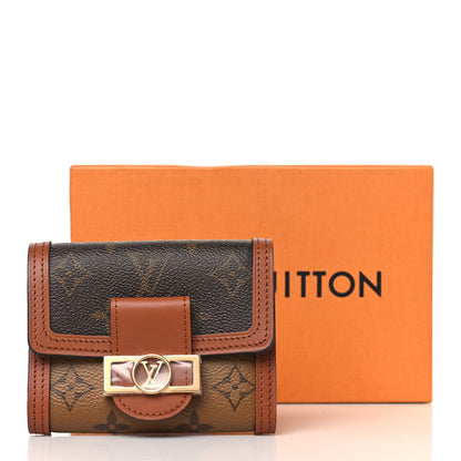 Louis Vuitton LOUIS VUITTON Reverse Monogram Dauphine Wallet 7 of 7