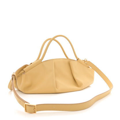 Loewe Shiny Nappa Calfskin Small Paseo Bag Dark Butter 3 of 9
