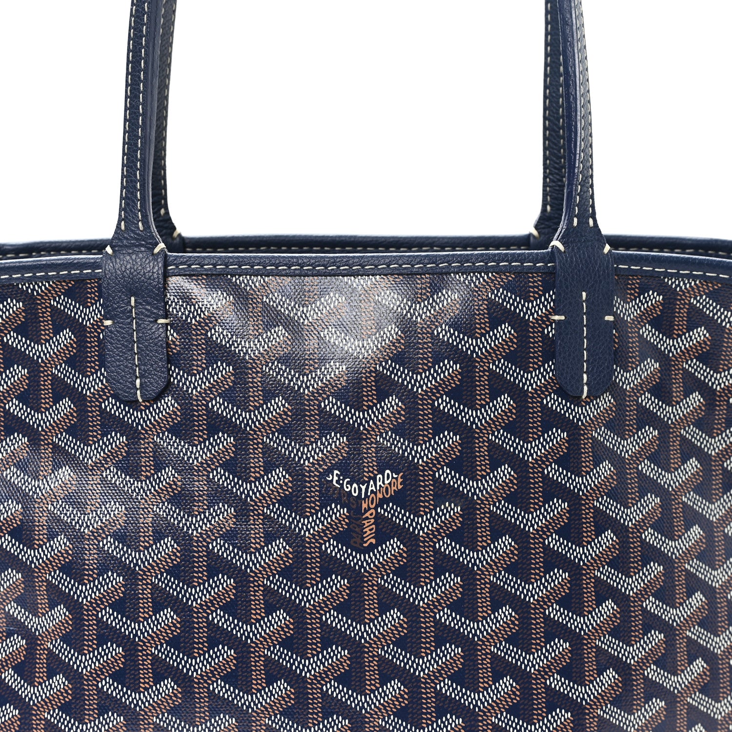 Goyard Goyardine Artois PM Navy 8 of 12
