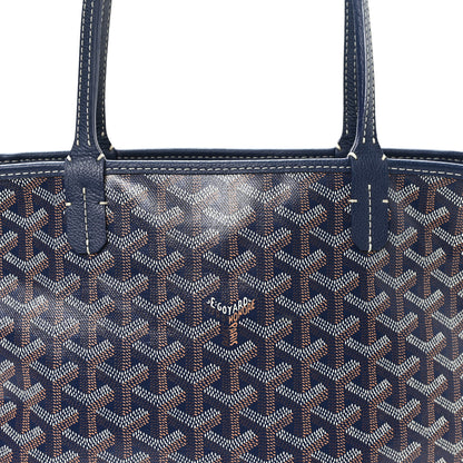 Goyard Goyardine Artois PM Navy 8 of 12