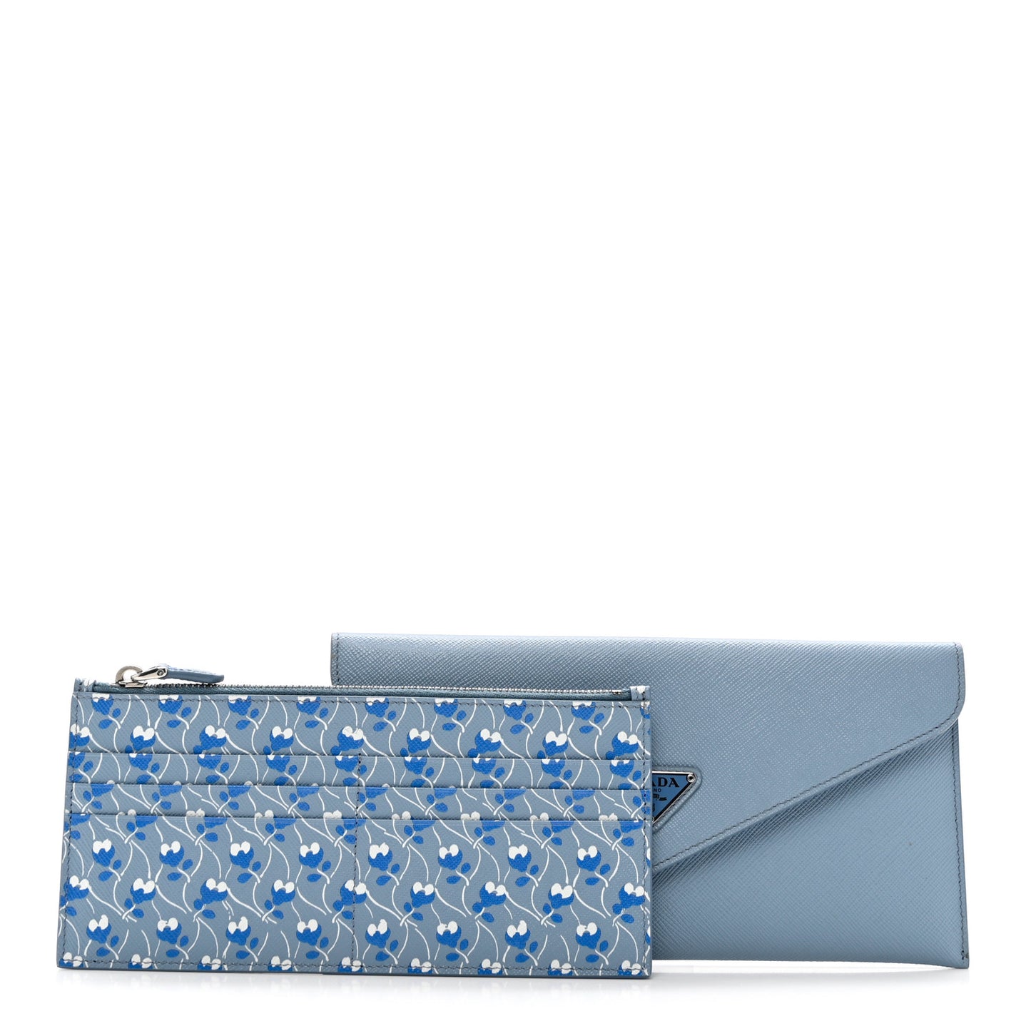 Saffiano Triangle Envelope Flap Wallet Astrale