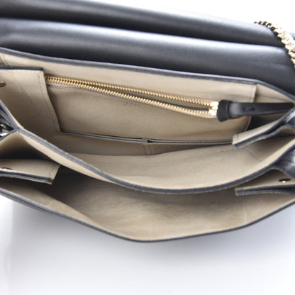 Chloe Suede Calfskin Medium Faye Shoulder Bag Black 5 of 14