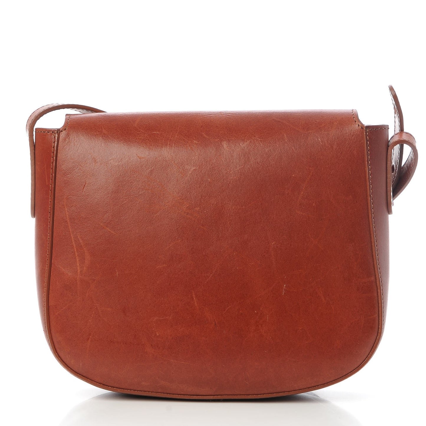 Calfskin Flap Crossbody Saddle