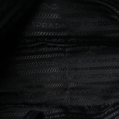 Prada Tessuto Nylon Soft Calf Camera Bag Black 4 of 9