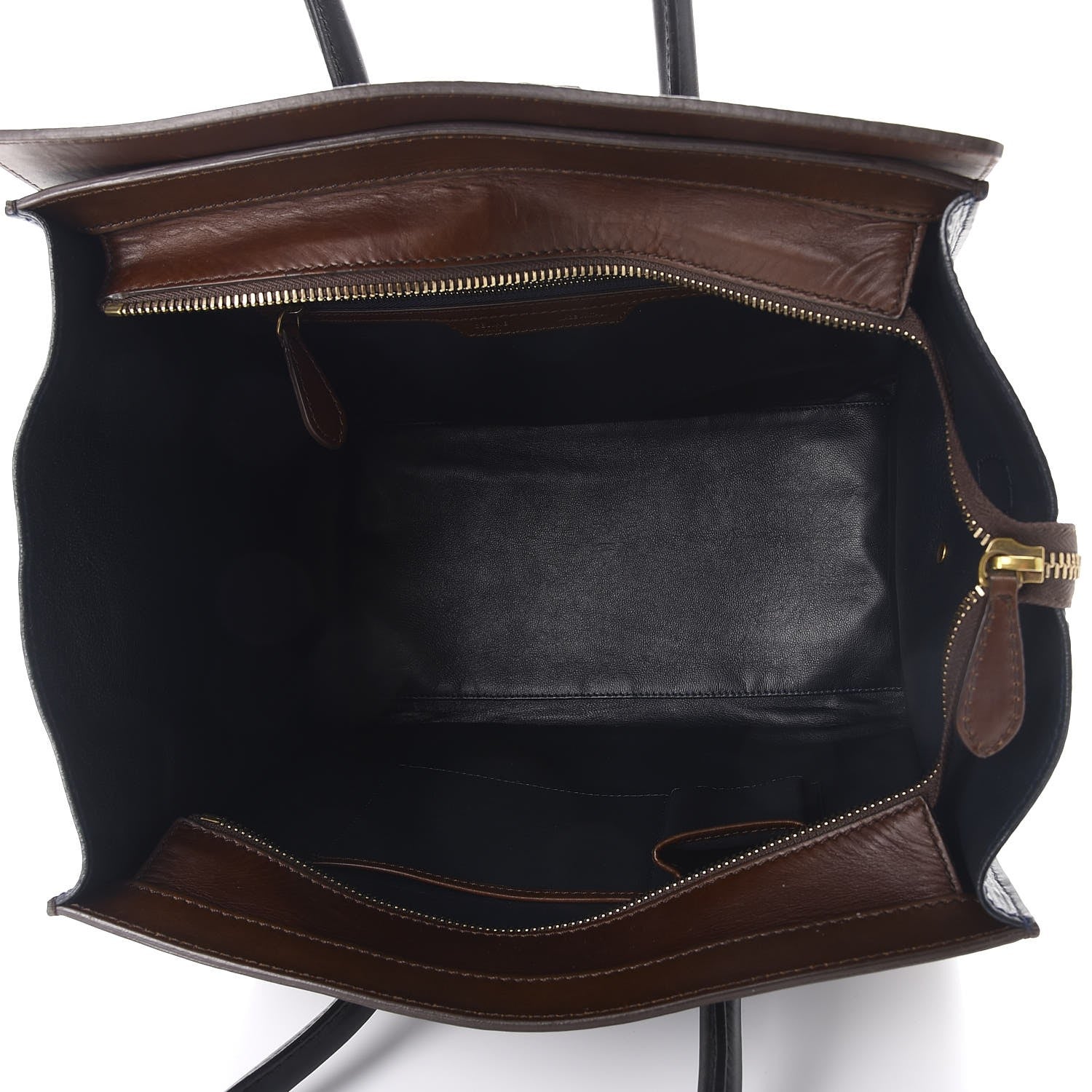 Celine Smooth Calfskin Mini Tri-Color Luggage Navy Blue 5 of 10