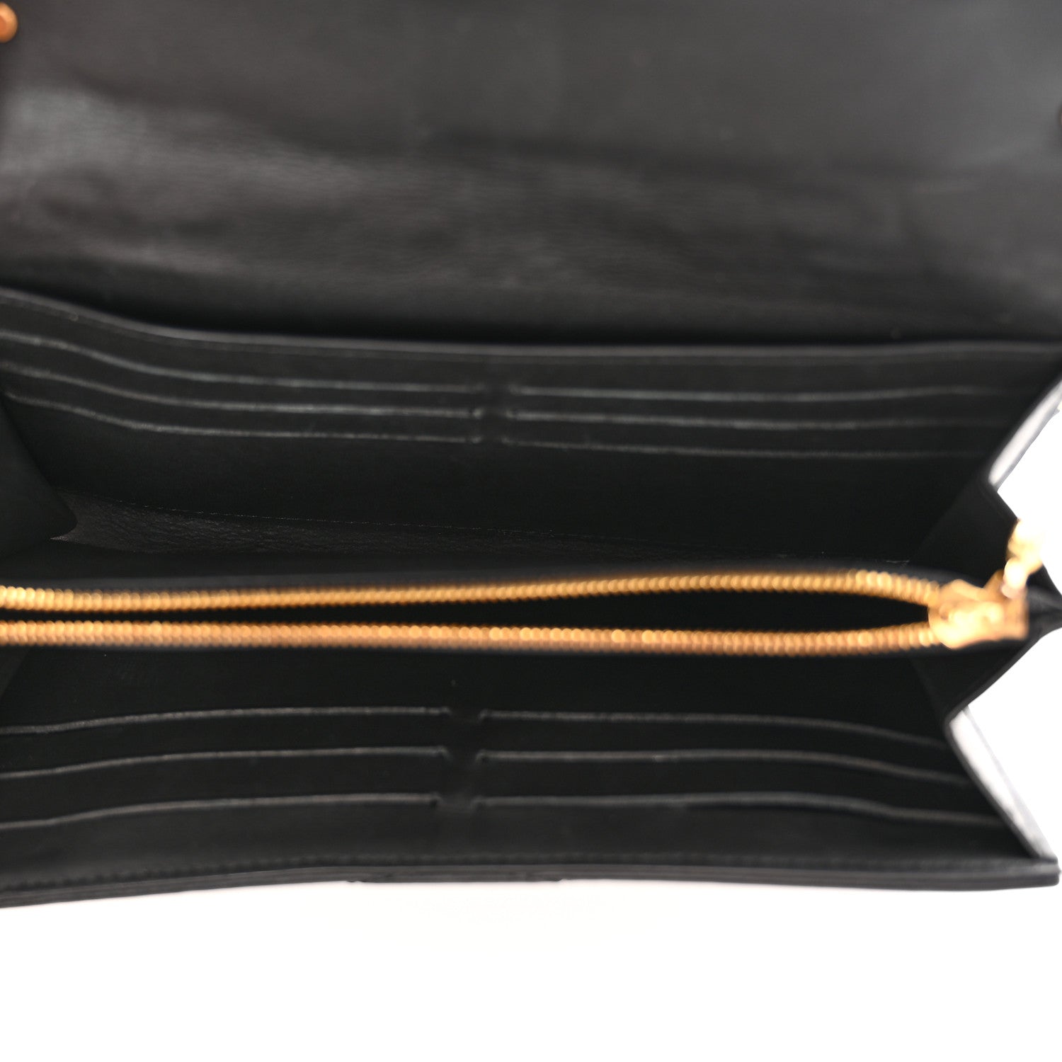 Louis Vuitton Calfskin Love Lock New Wave Long Wallet Black 5 of 10