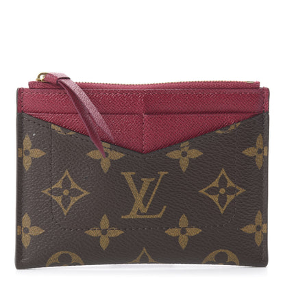 Louis Vuitton Monogram Zipped Card Holder 1 of 5