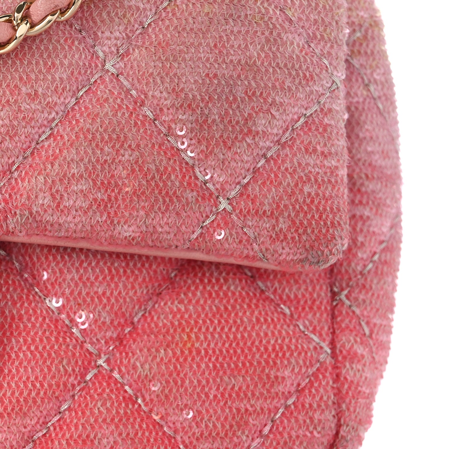 Chanel Sequin Quilted Ombre Mini Flap Multicolor 10 of 17