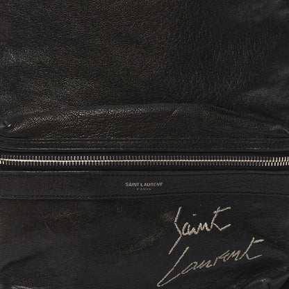 Saint Laurent Lambskin Mini Toy City Backpack Black 7 of 10