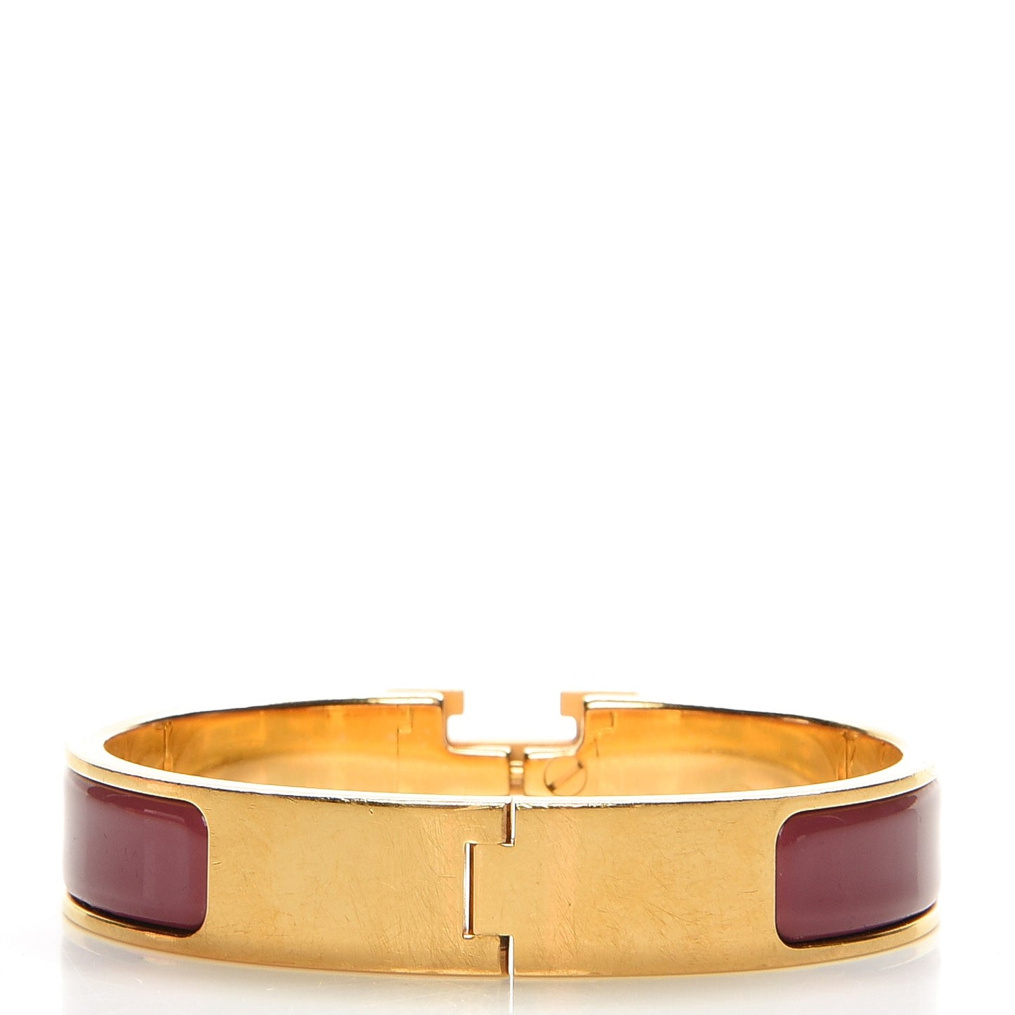 Enamel Narrow Clic Clac H Bracelet PM Muscat