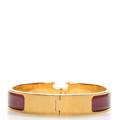Hermes Enamel Narrow Clic Clac H Bracelet PM Muscat 3 of 6