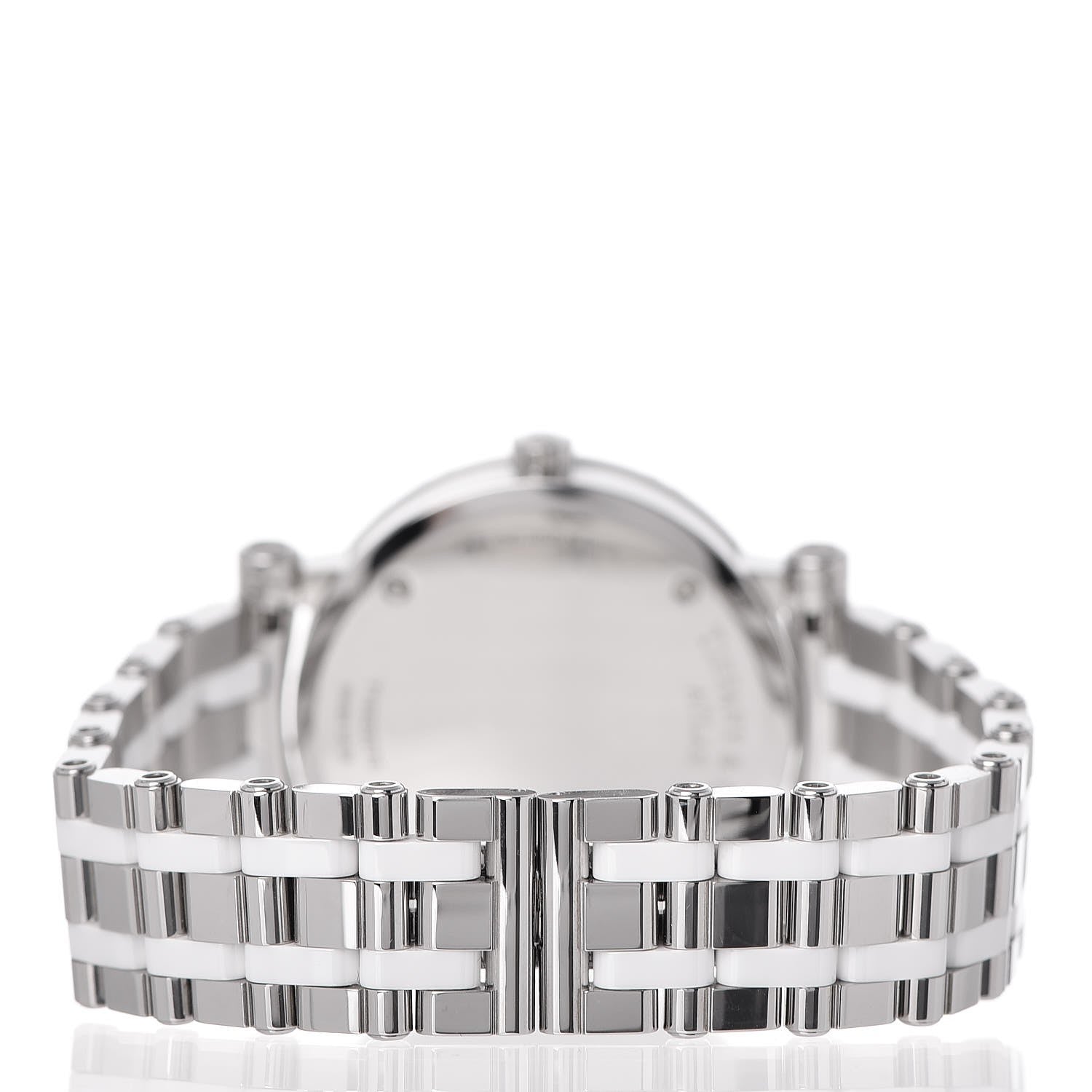 Tiffany Stainless Steel Ceramic 36mm Atlas Quartz Watch 5 of 8
