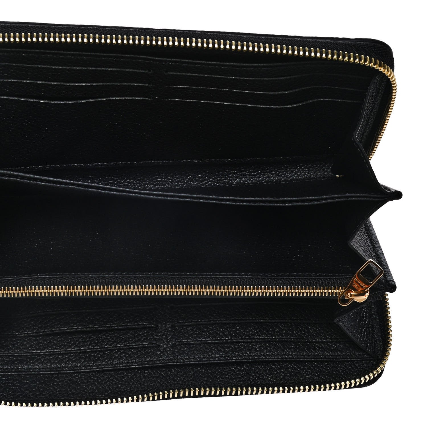 Louis Vuitton Empreinte Zippy Wallet Black 7 of 11