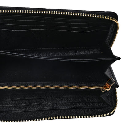 Louis Vuitton Empreinte Zippy Wallet Black 7 of 11