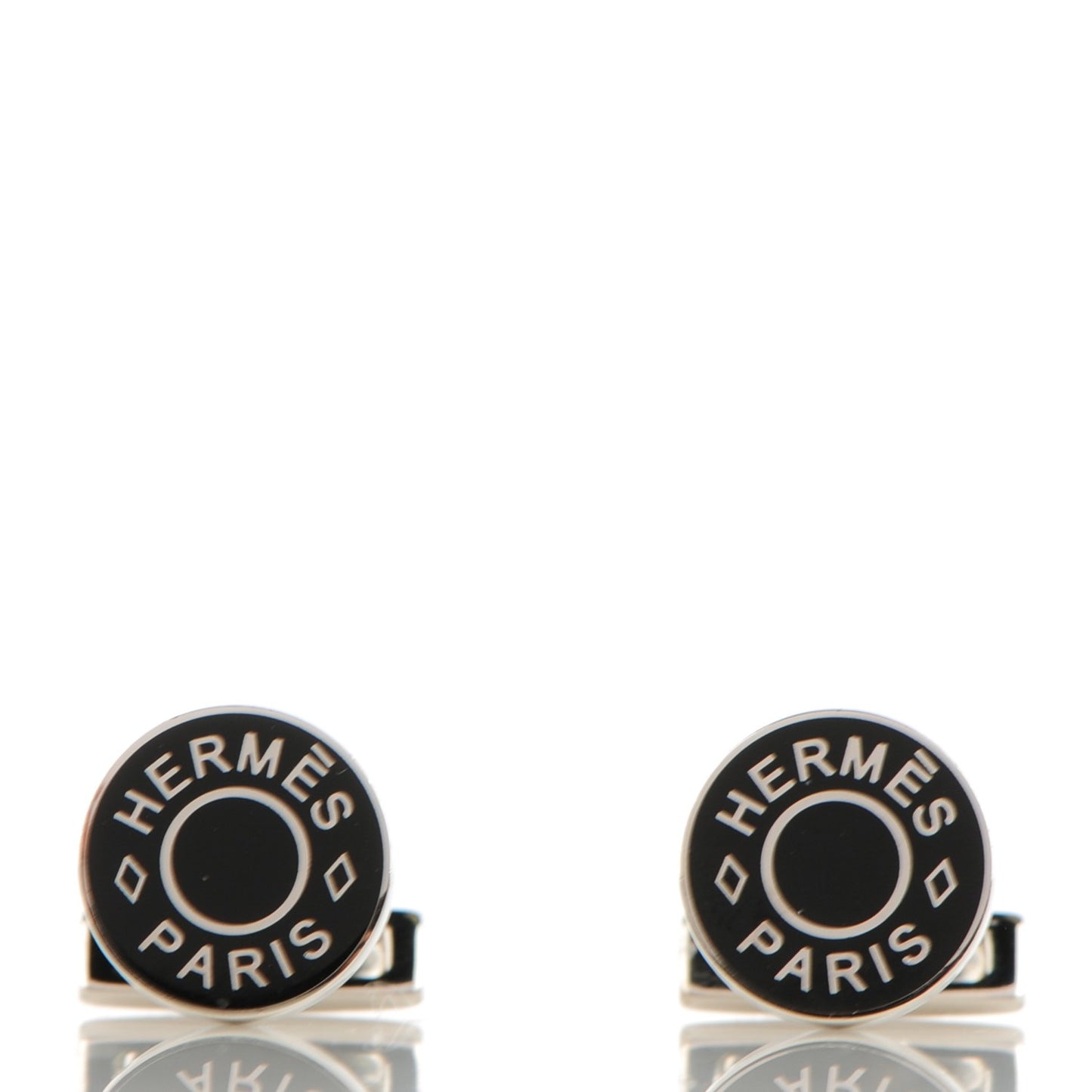 Lacquer Palladium Licol 2 Cufflinks Black
