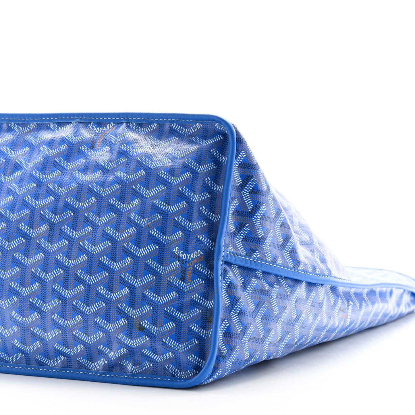 Goyardine Reversible Anjou GM Sky Blue