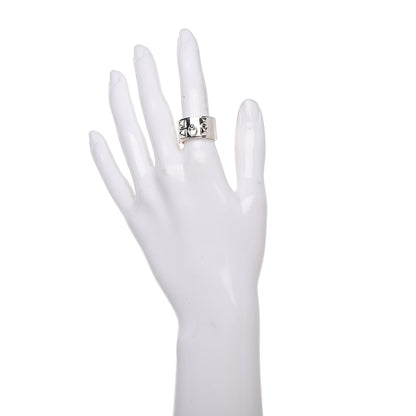 Hermes Sterling Silver Collier De Chien CDC Ring 54 6.75 2 of 5