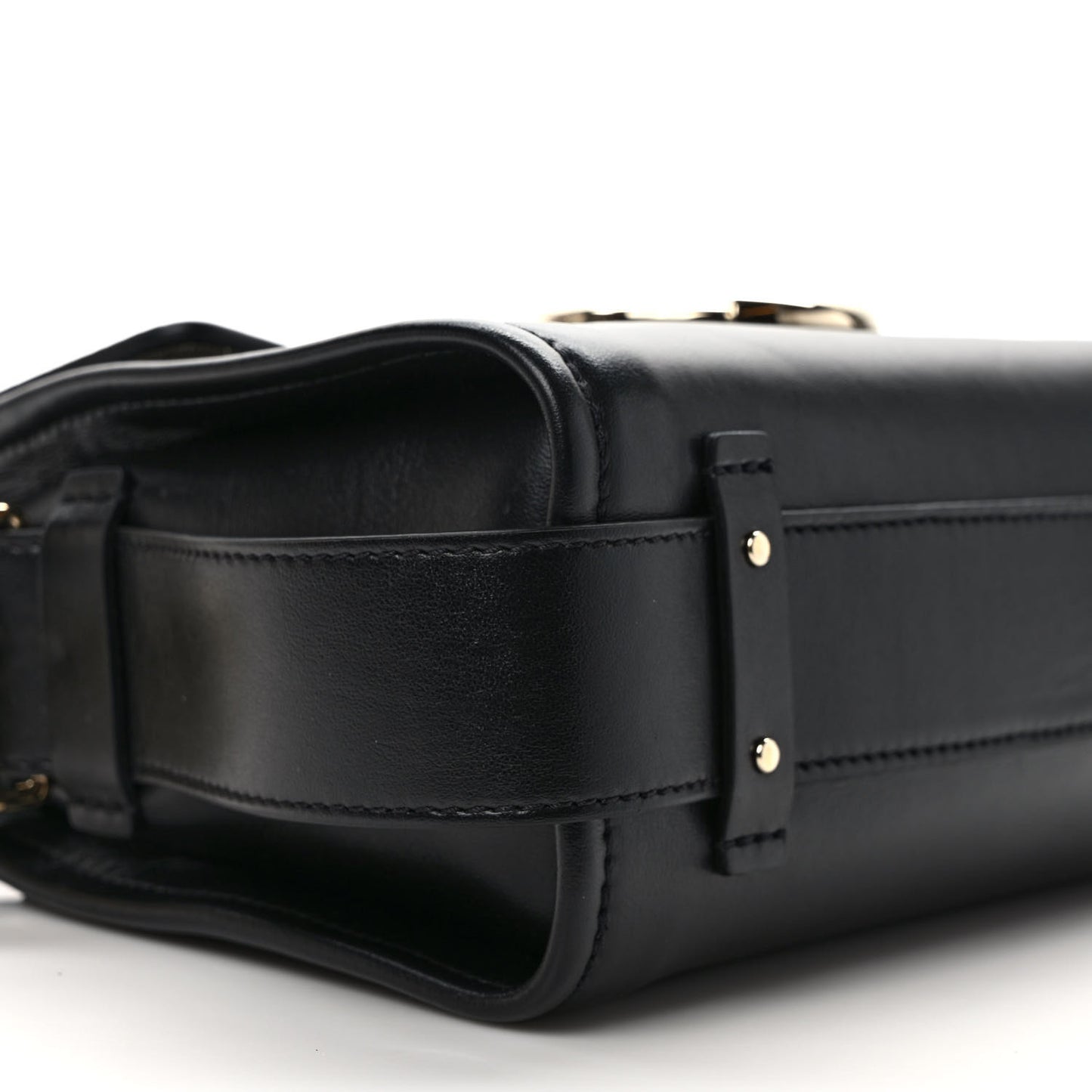 Calfskin Mini Tess Day Bag Black