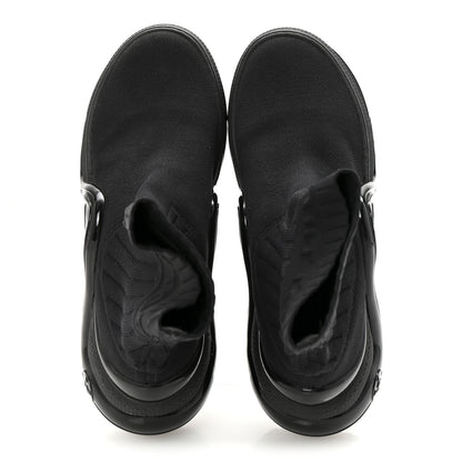 Louis Vuitton Stretch Textile Patent LV Archlight Sneaker Boots 35 Black 2 of 8