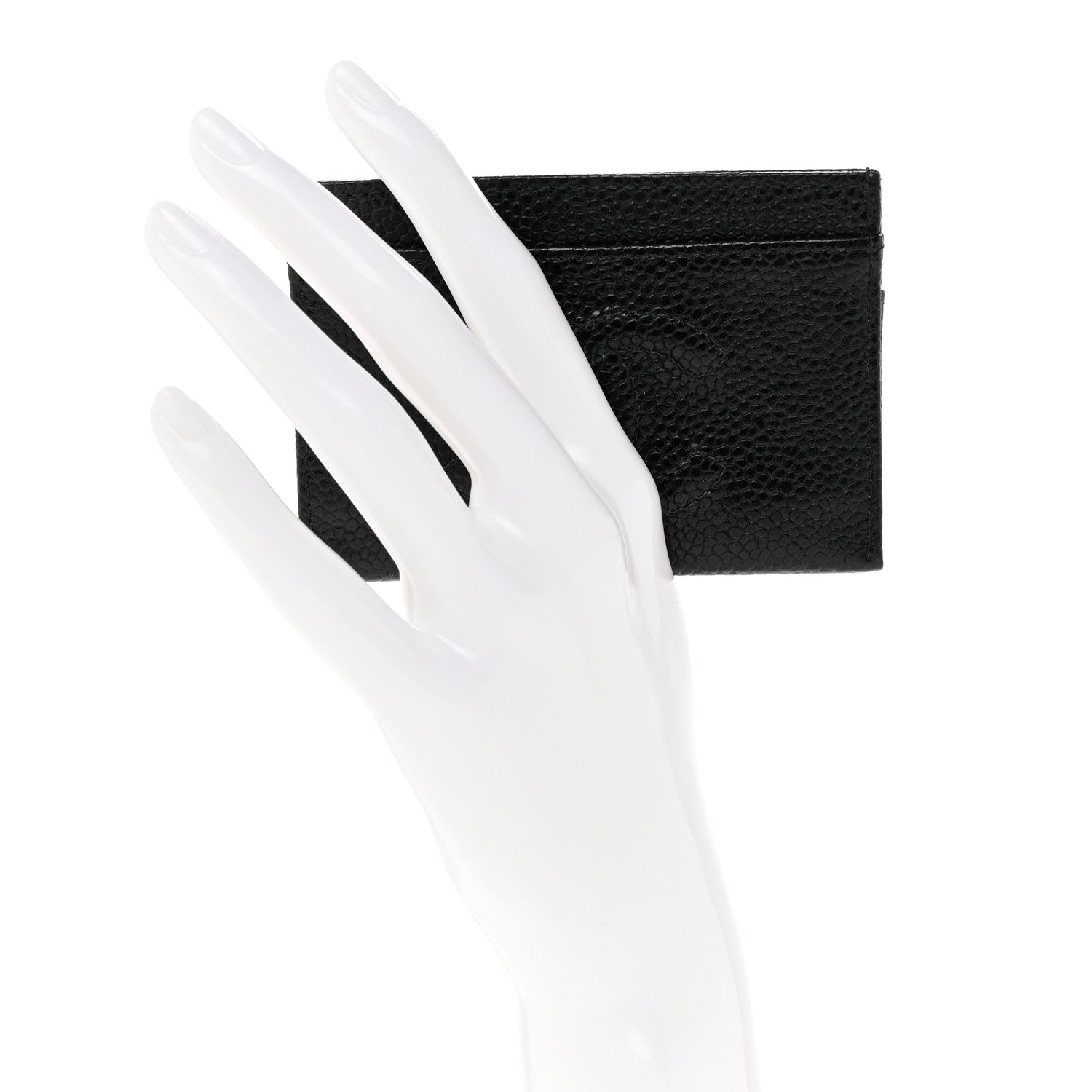 Chanel Caviar Timeless CC Card Holder Black 2 of 9